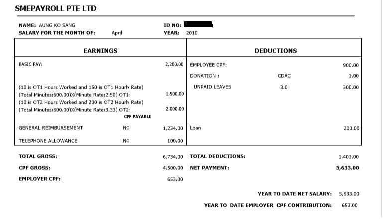 How many Payslip Format is available in the system